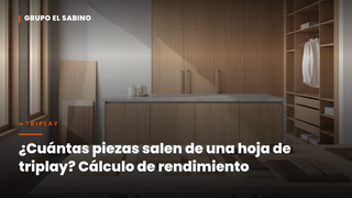 ¿Cuántas piezas salen de una hoja de triplay? Cálculo de rendimiento