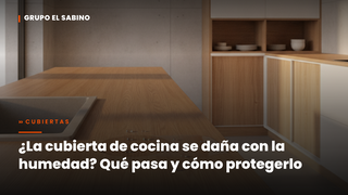 ¿La cubierta de cocina se daña con la humedad? Qué pasa y cómo protegerlo