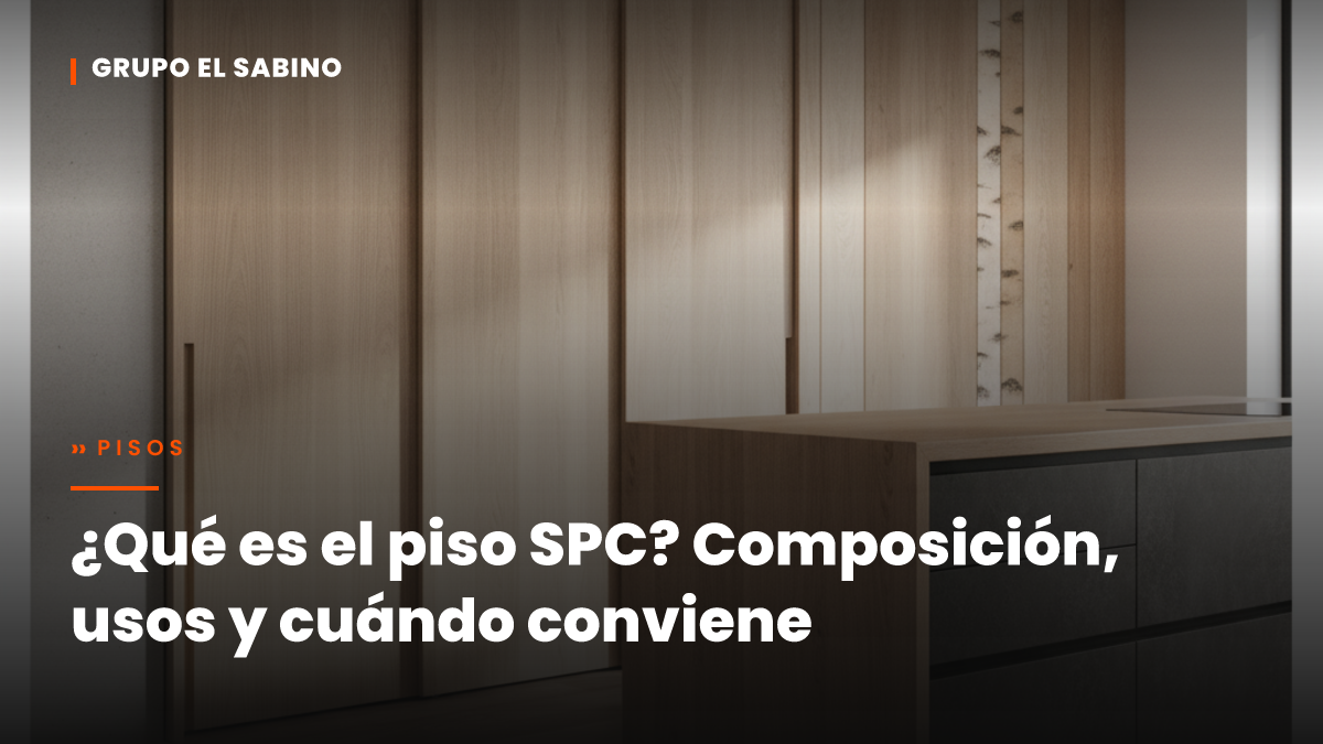 ¿Qué es el piso SPC? Composición, usos y cuándo conviene
