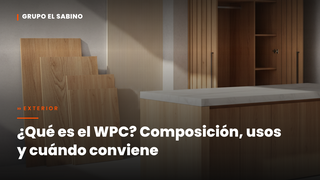¿Qué es el WPC? Composición, usos y cuándo conviene