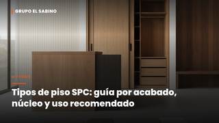Tipos de piso SPC: guía por acabado, núcleo y uso recomendado
